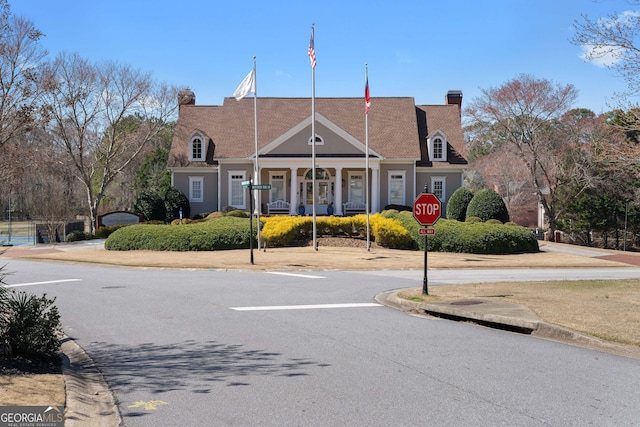 view of property