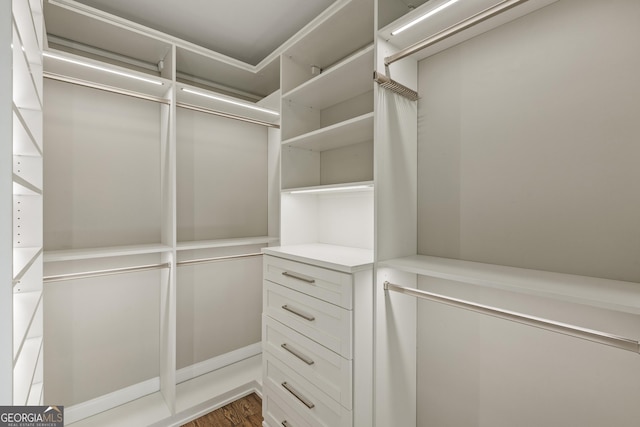714 Billings Farm Ln, Canton, GA 30115 - spacious closet featuring wood finished floors