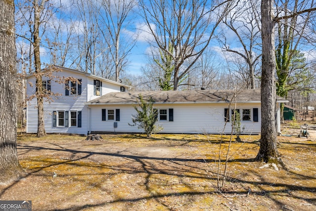 view of back of house