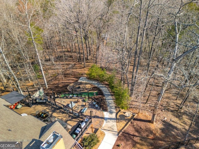 aerial view