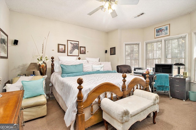 11 Tallulah Ct, Jonesboro, GA 30236 - bedroom with carpet floors and ceiling fan
