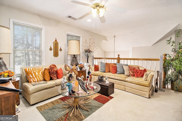 11 Tallulah Ct, Jonesboro, GA 30236 - living area with a ceiling fan
