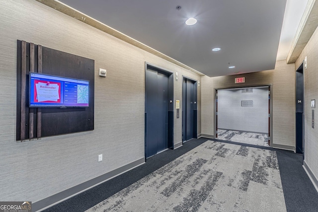 view of community lobby