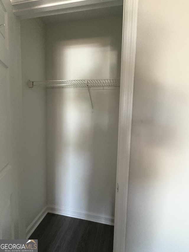 view of closet