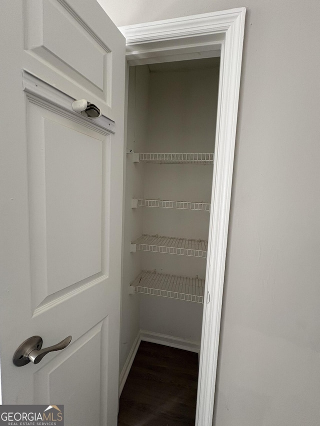 view of closet