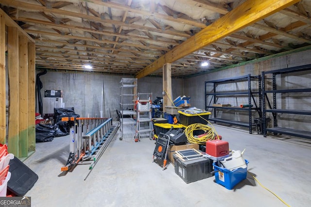 212 Cardiff Ct, Ball Ground, GA 30107 - view of unfinished below grade area