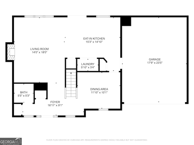 2311 Fall Creek Lndg, Loganville, GA 30052 - view of property floor plan