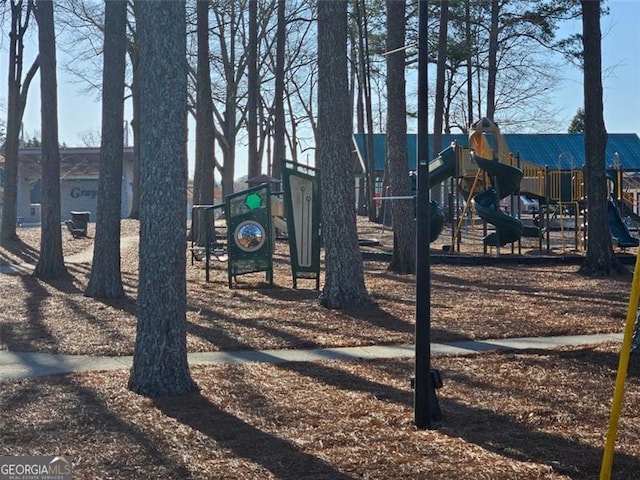 view of community playground