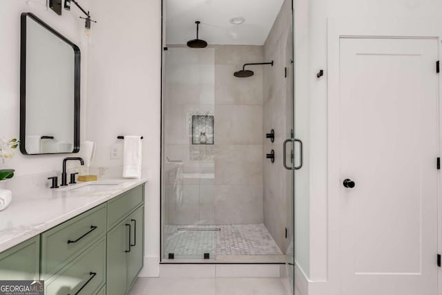 1103 Boulevard Dr SE, Atlanta, GA 30317 - bathroom featuring a stall shower and vanity