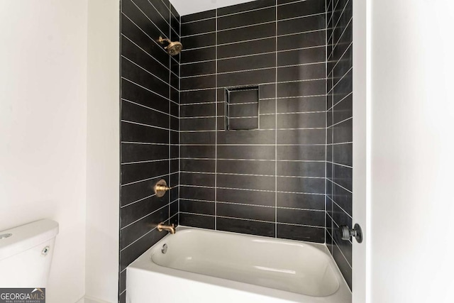 1103 Boulevard Dr SE, Atlanta, GA 30317 - full bath with toilet and  shower combination