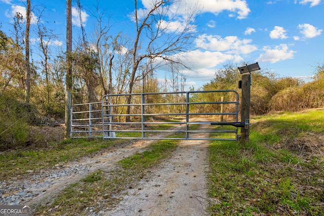 view of gate