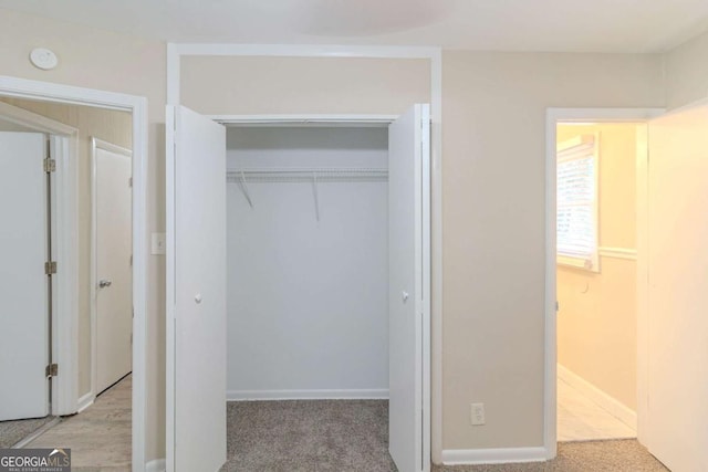 view of closet