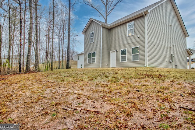 view of back of house