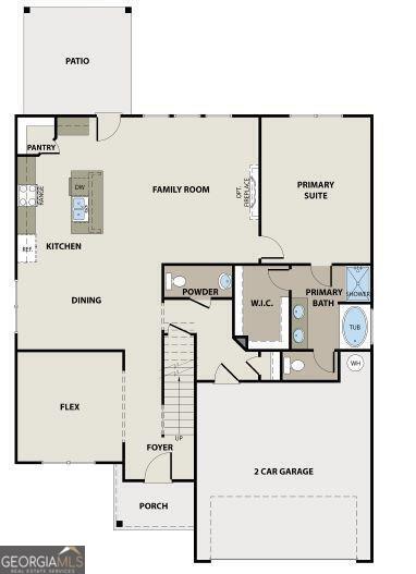 806 Brittany, Nichole Bonaire, GA 31005 - plan