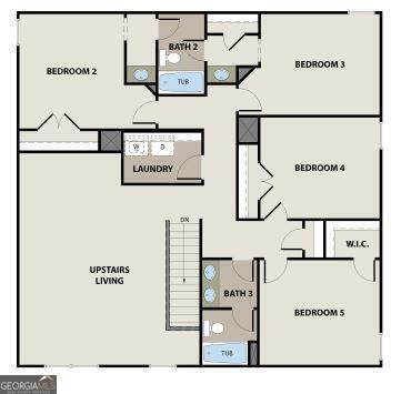 806 Brittany, Nichole Bonaire, GA 31005 - floor plan