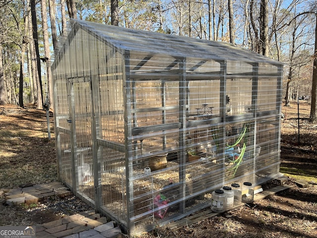 view of greenhouse