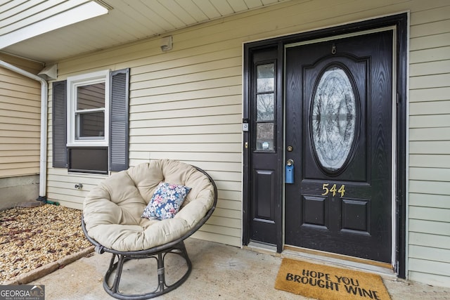 view of entrance to property