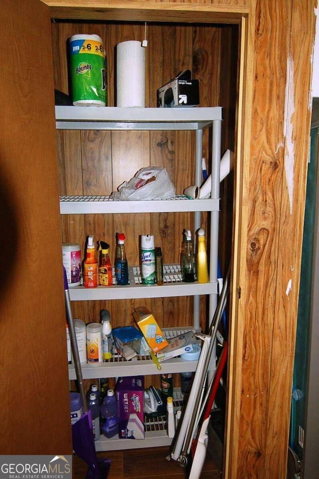 view of pantry