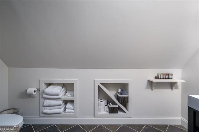 1363 Foxhound Trl NE, Ranger, GA 30734 - bathroom with vaulted ceiling and vanity