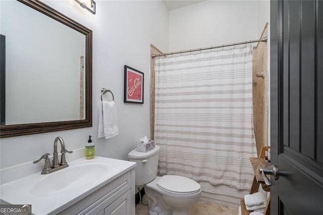 1363 Foxhound Trl NE, Ranger, GA 30734 - bathroom with vanity and shower / tub combo with curtain