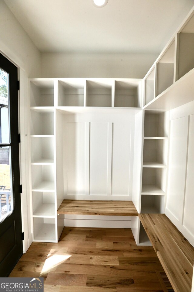 2611 Charlesgate Ave, Decatur, GA 30030 - mudroom with wood finished floors