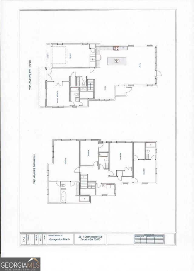 2611 Charlesgate Ave, Decatur, GA 30030 - property floor plan