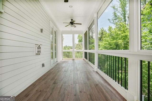 385 Rowes Cir, Alpharetta, GA 30009 - deck with ceiling fan