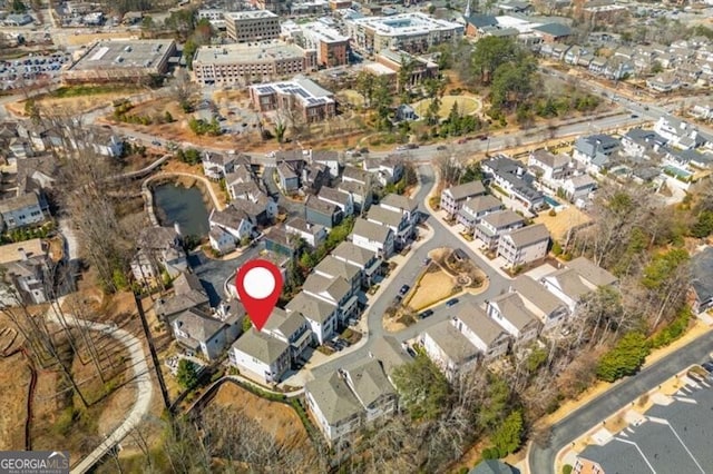 385 Rowes Cir, Alpharetta, GA 30009 - aerial view of property's location