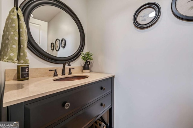 4770 Hilltop Dr NW, Acworth, GA 30101 - bathroom with vanity