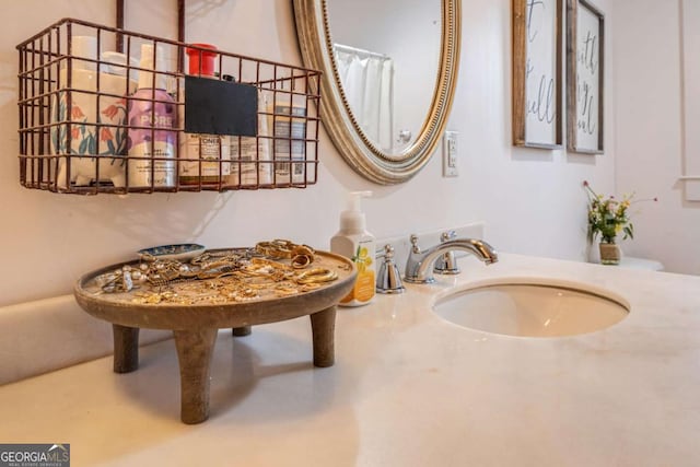 4770 Hilltop Dr NW, Acworth, GA 30101 - full bath featuring a sink