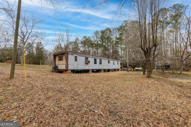 view of manufactured / mobile home