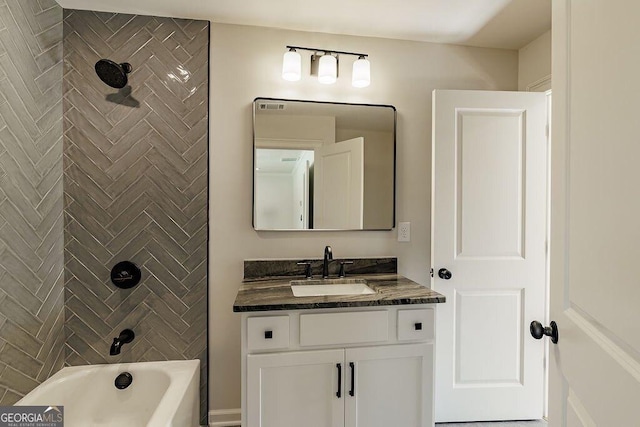 160 Tillman Ln, Athens, GA 30606 - bathroom featuring vanity and bathing tub / shower combination