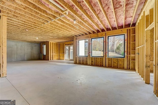 miscellaneous room featuring concrete floors