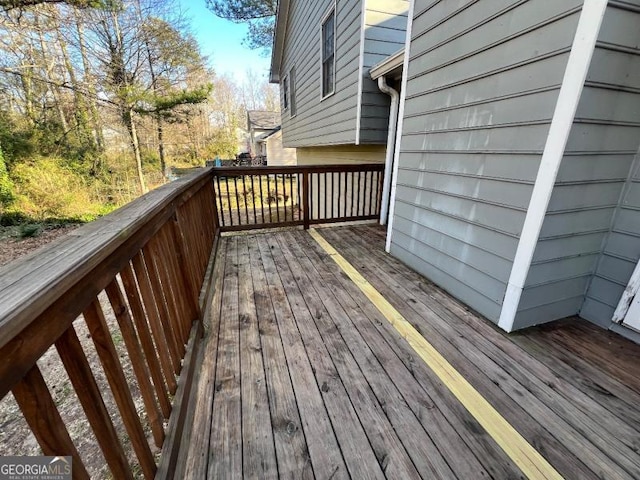 view of deck