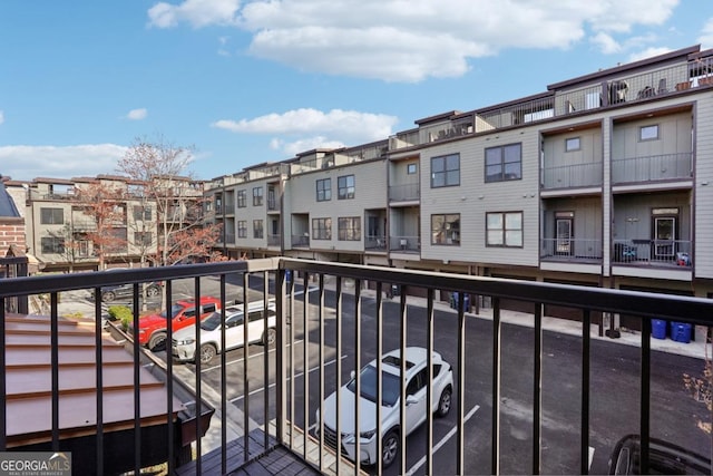 1199 Huff Rd Unit 121, Atlanta, GA 30318 - balcony featuring a residential view