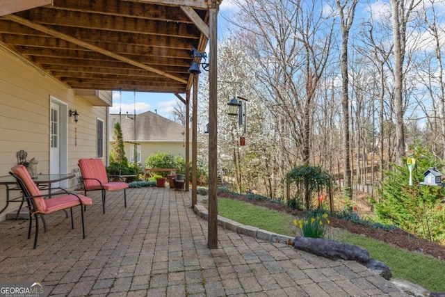 view of patio / terrace