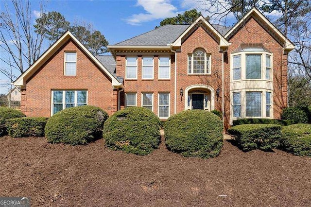 view of front facade with brick siding