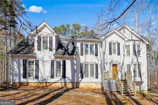 view of front of house