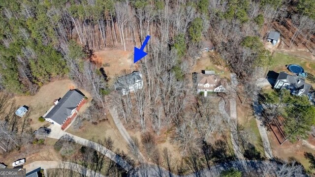 drone / aerial view