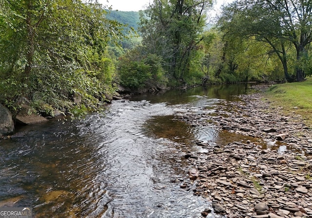 property view of water featuring a view of trees