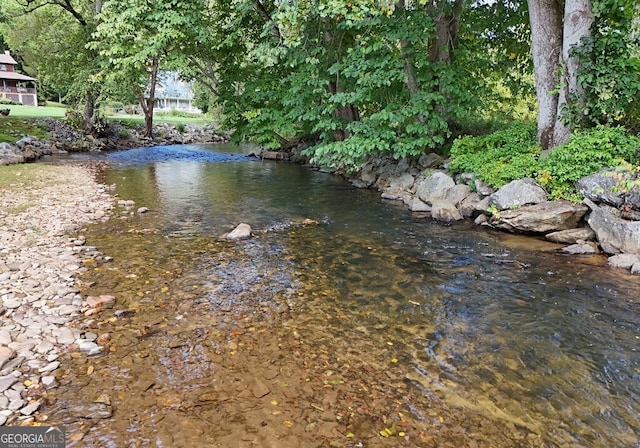 view of water feature