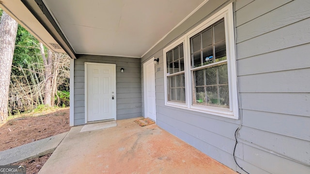 view of entrance to property