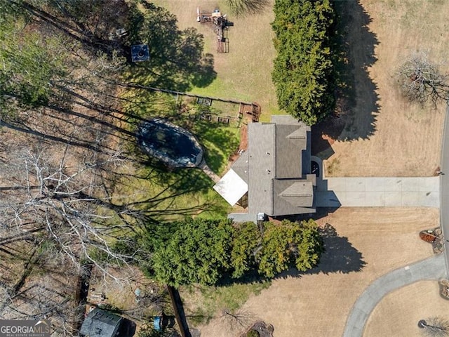 drone / aerial view