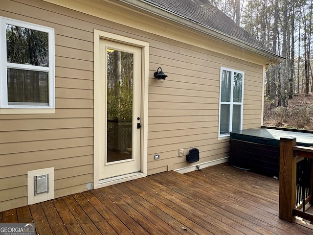 view of deck