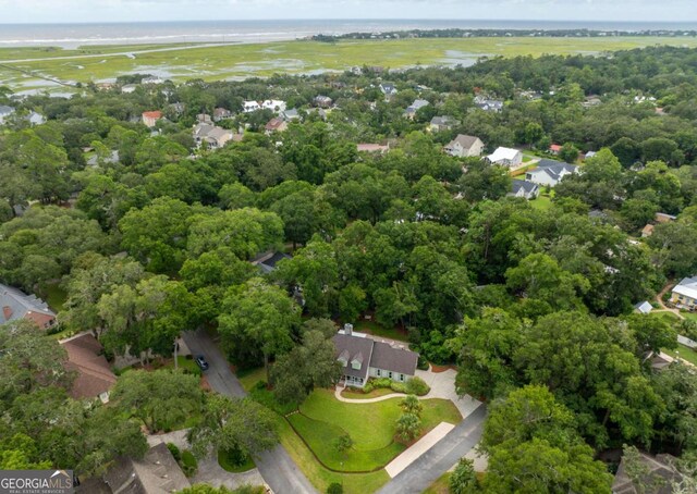 bird's eye view featuring a residential view