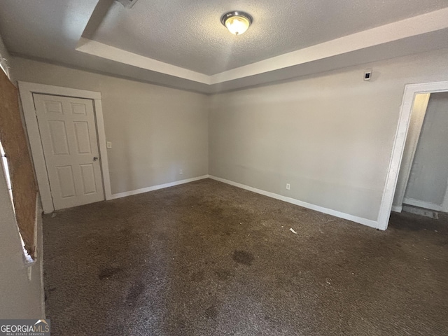 80 Harlan Rd SW, Atlanta, GA 30311 - carpeted spare room featuring a tray ceiling and a textured ceiling