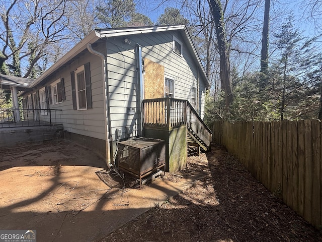 80 Harlan Rd SW, Atlanta, GA 30311 - view of side of home with a central AC unit