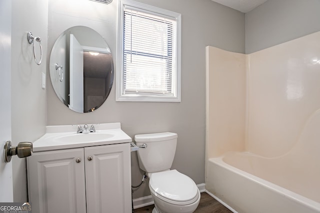 6265 Stoney Cv, Austell, GA 30168 - bathroom with vanity and shower / bathtub combination