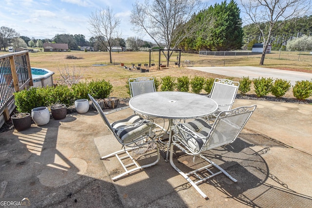 view of patio / terrace with outdoor dining space