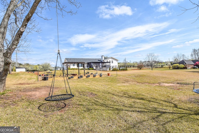 view of yard